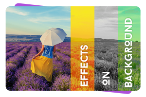 How to Add Background Effects