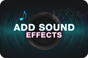 How to add music effects